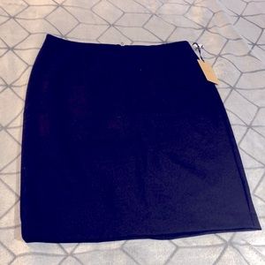 NWT Halogen Black Pencil Skirt (Size 14)